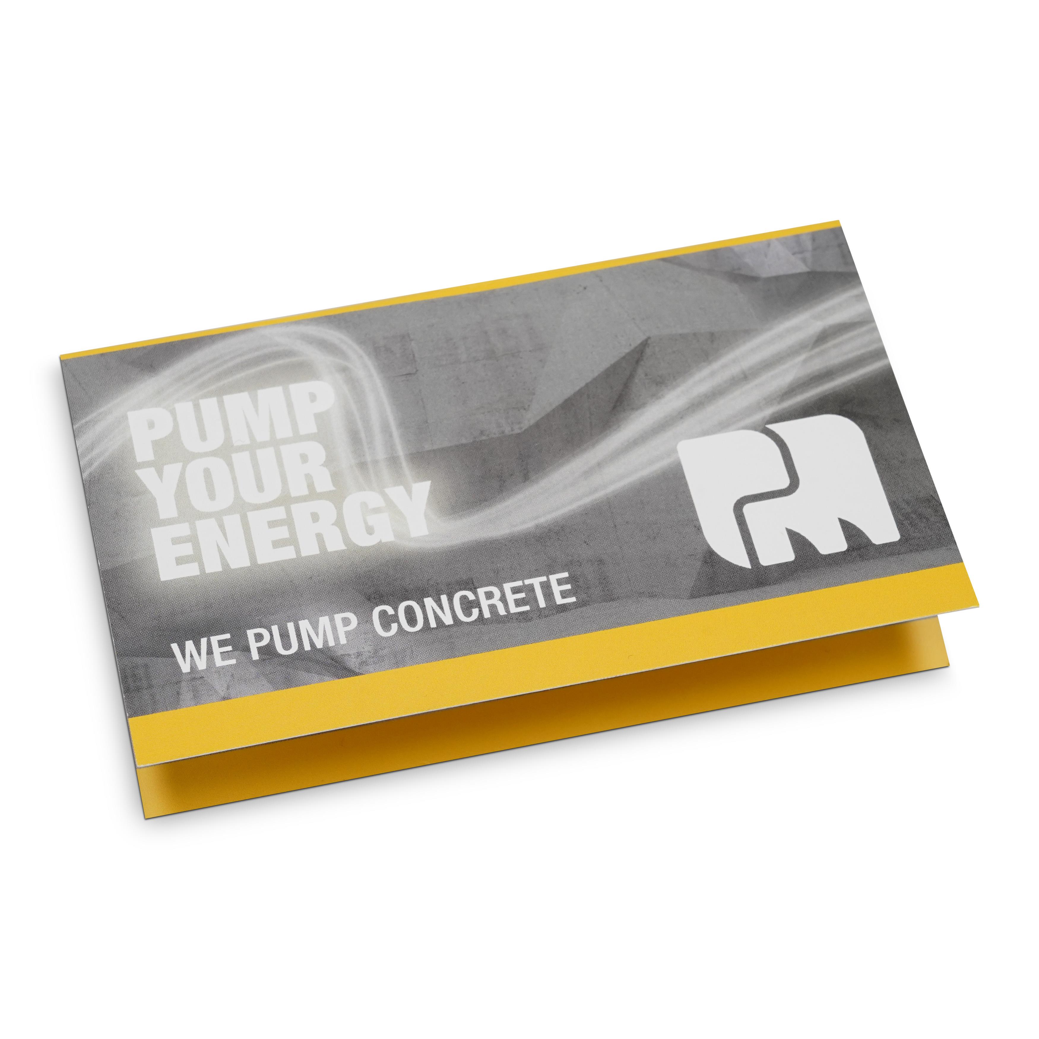 Werbekarte Energylytes Beton