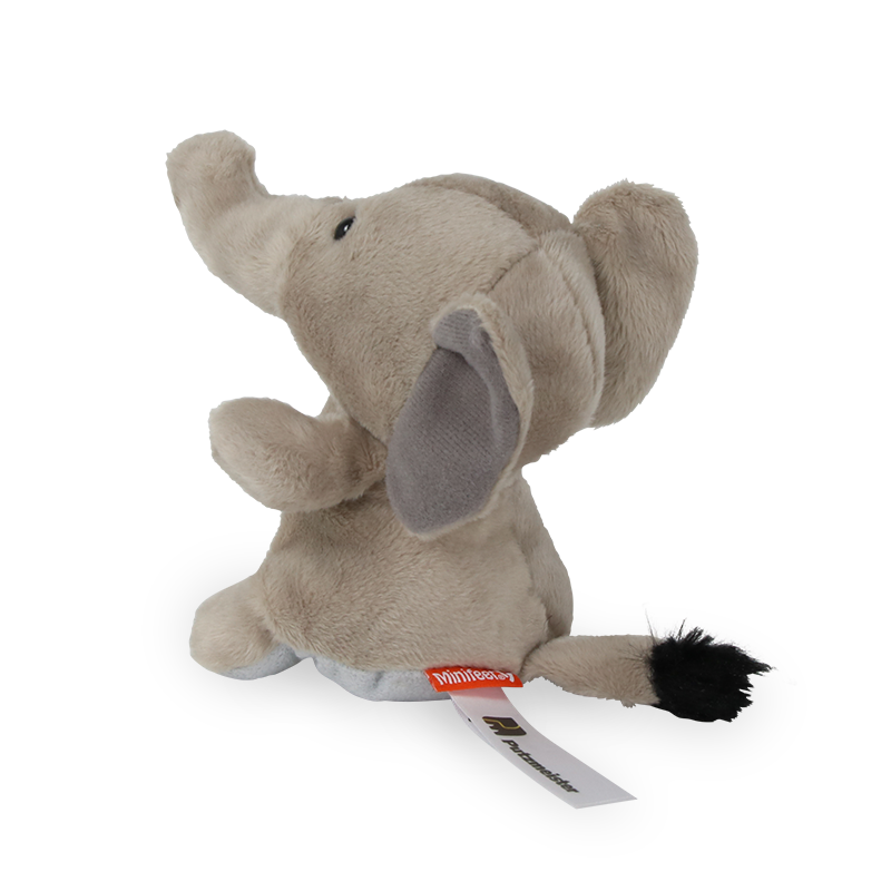 Plüschelefant klein mit Microfasertuch