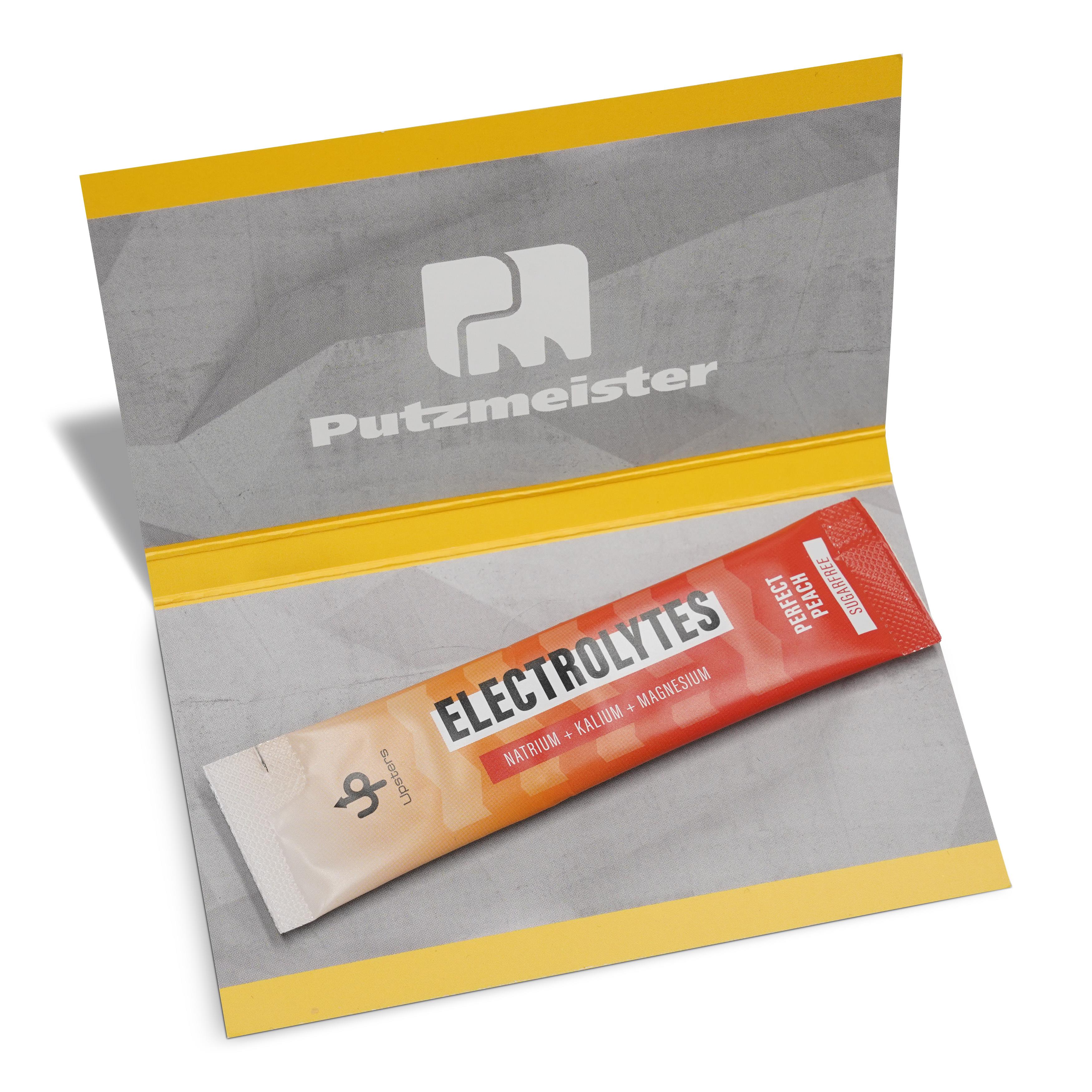 Werbekarte Electrolyte Putzmeister