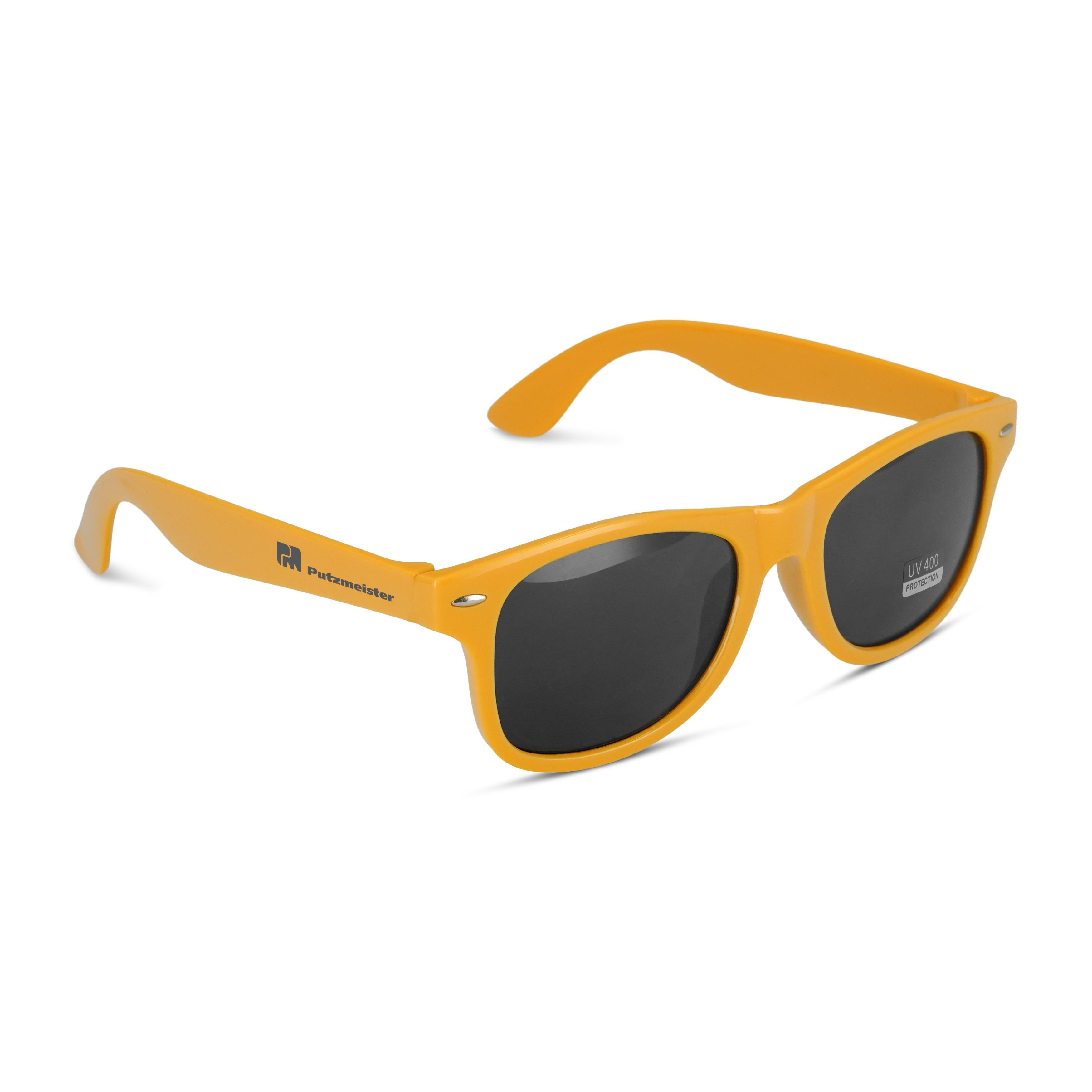 Sonnenbrille gelb Putzmeister